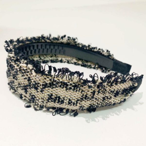 Diadem Royalista Tweed Black - Bild 2